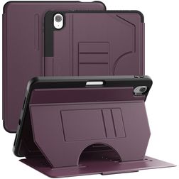 Mobigear Magnetic Folio iPad Air 11 Zoll (2025) Hülle Klapphülle + Stifthalter - Lila