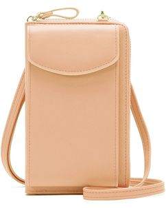 Antonio Fonzo Crossbody Handytasche - Large - Salmon Pink