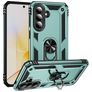 Mobigear Armor ring Samsung Galaxy A57 Hardcase Backcover Shockproof mit Ringhalter - Dunkelgrün