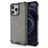 Mobigear Honeycomb iPhone 14 Pro Hülle Hardcase Backcover Stoßfest - Schwarz