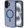 Mobiparts Hardcover iPhone 16 Plus MagSafe Hülle Hardcase Backcover - Satin Blue