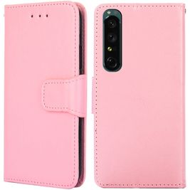 Mobigear Wallet Sony Xperia 1 IV Hülle Klapphülle Geldbörse - Pink