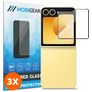 Mobigear Premium Samsung Galaxy Z Flip 7 FE Panzerglas Gehärtetes Glas Displayschutz - Hüllenfreundlich (3er Pack)