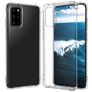 Mobigear Cushion Durchsichtig Huawei P40 Hülle Flexibles TPU Backcover Stoßfest - Transparent