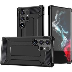 Mobigear Outdoor Samsung Galaxy S24 Ultra Hülle Hardcase Backcover Stoßfest - Schwarz