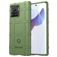 Mobigear Rugged Shield Motorola Edge 30 Ultra Hülle Flexibles TPU Backcover Stoßfest - Grün