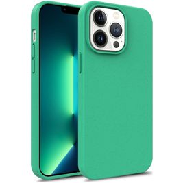 Mobigear Bio iPhone 15 Plus Hülle Umweltfreundliches Backcover - Grün