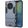 Mobigear Armor Stand Huawei Mate 30 Hülle Hardcase Backcover Stoßfest mit Ständer - Marineblau