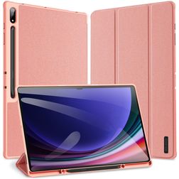 Mobigear Domo Samsung Galaxy Tab S10 Ultra Hülle Klapphülle + Stifthalter - Pink