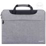 Haweel Oxford Laptop Aktentasche 15 - 16 Zoll Laptoptasche + Handgriff - Grau