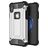 Mobigear Outdoor iPhone XS Hülle Hardcase Backcover Stoßfest - Silber