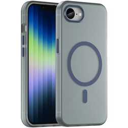 Mobigear Shockproof iPhone 16e MagSafe Hülle Hardcase Backcover - Dunkelblau