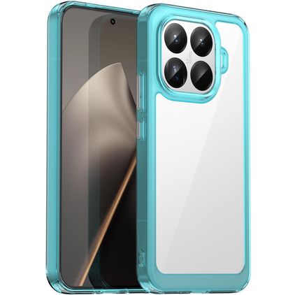 Mobigear Crystal Xiaomi 15T Pro Hülle Hardcase Backcover - Blau
