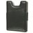 Valenta Card Case Alu + Money Strap Echtleder Kartenhalter - 8 Karten - Schwarz