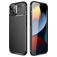 Mobigear Racing iPhone 14 Pro Max Hülle Flexibles TPU Backcover - Schwarz