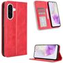 Mobigear Sensation Samsung Galaxy A56 Hülle Klapphülle Geldbörse - Rot