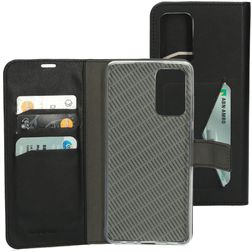 Mobiparts Classic Wallet Samsung Galaxy A72 Hülle Klapphülle Geldbörse - Schwarz