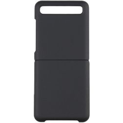 Mobigear Rubber Touch Samsung Galaxy Z Flip Silikon Backcover - Schwarz