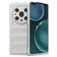 Mobigear Bumpy HONOR Magic 4 Pro Hülle Flexibles TPU Backcover - Weiß