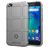 Mobigear Rugged Shield Xiaomi Redmi Go Hülle Flexibles TPU Backcover Stoßfest - Grau