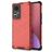 Mobigear Honeycomb Xiaomi 12 Pro Hülle Hardcase Backcover Stoßfest - Rot