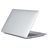 Mobigear Metallic MacBook Air 13 Zoll (2018-2020) Hardshell Hülle Laptop Cover MacBook Case - Silber - Modell A1932 / A2179 / A2337