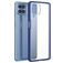 Mobigear Shockproof Samsung Galaxy M53 Hardcase Backcover - Transparent / Blau