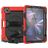 Mobigear SureGrip Xtreme iPad Air 11 Zoll (2025) Hülle Kunststoff,Silikon Backcover + Stifthalter + Schulterträger + Ständer - Rot