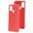 Mobiparts Samsung Galaxy A21s Silikon Hülle Backcover - Scarlet Red