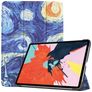 Mobigear Tri-Fold iPad Air 5 (2022) Hülle Klapphülle - The Starry Night