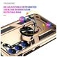 Mobigear Armor Ring Samsung Galaxy S23 Plus Hülle Hardcase Backcover Stoßfest mit Ringhalter - Gold