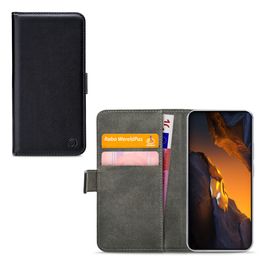 Mobilize Classic Gelly Wallet POCO F5 Hülle Klapphülle Geldbörse - Schwarz