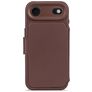 Decoded Detachable Wallet iPhone Air MagSafe Hülle Echtes Leder Abnehmbare 2in1 Klapphülle Geldbörse - Chocolate Brown