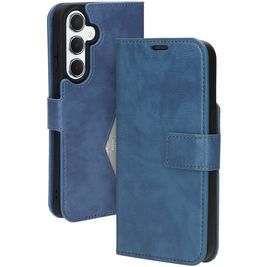Mobiparts Classic Wallet Samsung Galaxy A55 Hülle Klapphülle Geldbörse - Steel Blue