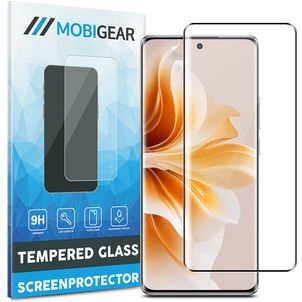 Mobigear Premium OPPO Reno 12 Panzerglas Gehärtetes Glas Displayschutz - Hüllenfreundlich
