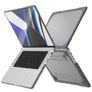Mobigear Shockproof MacBook Pro 14 Zoll (2021-2026) Hardcase Hülle MacBook Case - Grau - Model A2442 / A2779 / A2918 / A2992 / A3401 / A3112 / A3434 / A3427 / A3426