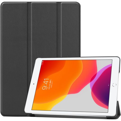 Mobigear Tri-Fold iPad 7 (2019) Hülle Klapphülle - Schwarz