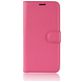 Mobigear Classic OnePlus 6 Hülle Klapphülle Geldbörse - Magenta
