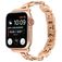 Mobigear Paris Edelstahl Apple Watch Armband Faltschließe - 49/46/45/44 mm - Roségold