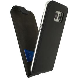 Mobilize Classic Gelly Samsung Galaxy S7 Edge Hülle Flipcase - Schwarz