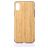 Mobigear Nature iPhone XS Max Hülle Flexibles TPU Backcover - Rosewood