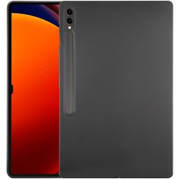 Mobigear Ultra Thin Dünne Samsung Galaxy Tab S9 Ultra Hülle Flexibles TPU Backcover - Schwarz