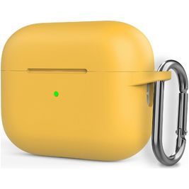 Mobigear Classic Apple AirPods Pro 2 Hülle Flexibles Silikon - Gelb