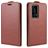 Mobigear Huawei P40 Pro Plus Hülle Flipcase - Braun