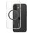 CARE by PanzerGlass Flagship iPhone 16 MagSafe Hülle Hardcase Backcover - Transparent / Schwarz