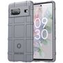 Mobigear Rugged Shield Google Pixel 7 Hülle Flexibles TPU Backcover Stoßfest - Grau