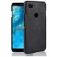 Mobigear Croco Google Pixel 3a Hülle Hardcase Backcover - Schwarz