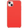 Mobigear Rubber Touch iPhone 15 Silikon Hülle Backcover - Rot