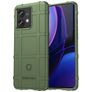 Mobigear Rugged Shield Motorola Edge 40 Neo Hülle Flexibles TPU Backcover Stoßfest - Grün