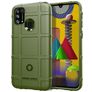 Mobigear Rugged Shield Xiaomi Redmi 9C Hülle Flexibles TPU Backcover Stoßfest - Grün